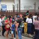 Fotografía de archivo en la que se captó a un grupo de migrantes cubanos en Tapachula, (México). EFE/José Torres