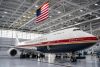 Fotografía difundida por la Fuerza Área de EE.UU. del nuevo Air Force One, un Boeing 747-8, en su primera exhibición pública este viernes, en la Base Conjunta Andrews, el aeródromo militar situado a las afueras de Washington (EE.UU.). EFE/ Fuerza Áerea de EE.UU. / SOLO USO EDITORIAL/ SOLO DISPONIBLE PARA ILUSTRAR LA NOTICIA QUE ACOMPAÑA (CRÉDITO OBLIGATORIO)
