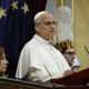 El papa León XIV pronuncia este lunes en el Congreso de los Diputados español un esperado e histórico discurso durante su visita a España. EFE/Chema Moya