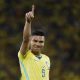 El mediocentro brasileño Casemiro admitió este domingo que la selección de su país pasó algunas dificultades en el partido amistoso contra la de Panamá, a pesar de la goleada por 6-2 obtenida en el estadio Maracaná de Río de Janeiro. EFE/ Antonio Lacerda