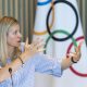 La presidenta del Comité Olímpico Internacional (COI), Kirsty Coventry, durante una reunión del Comité Ejecutivo este lunes en Lausana (Suiza). EFE/ CYRIL ZINGARO