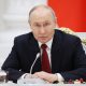 Fotografía del 12 de junio de 2026 del presidente ruso, Vladímir Putin. EFE/EPA/VYACHESLAV PROKOFYEV/SPUTNIK/KREMLIN / POOL MANDATORY CREDIT