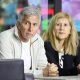 Los padres de Lionel Messi, Jorge Messi (i) y Celia Cuccittini, en una imagen de archivo. EFE/ Giorgio Viera