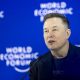 Imagen del consejero delegado de SpaceX y xAI, Elon Musk, en el Foro Davos de Suiza. EFE/EPA/GIAN EHRENZELLER