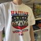 Fotografía que muestra una camiseta alusiva a Haiti este martes, en el barrio de Little Haiti en Miami (EE.UU.). EFE/ Hugo Barcia