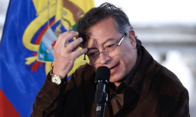 AMFotografía de archivo del presidente de Colombia, Gustavo Petro, hablando durante un acto público en Bogotá (Colombia). EFE/ Mauricio Dueñas Castañeda
