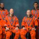 Fotografía cedida por la NASA de los integrantes de la tripulación de la misión Artemis III, de izquierda a derecha, Andre Douglas, Luca Parmitano, Randy Bresnik, y Frank Rubio. EFE/Bill Stafford/NASA /SOLO USO EDITORIAL /NO VENTAS /SOLO DISPONIBLE PARA ILUSTRAR LA NOTICIA QUE ACOMPAÑA /CRÉDITO OBLIGATORIO