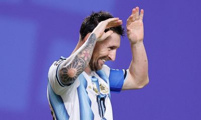 El argentino Lionel Messi lidera con tres tantos a los goleadores en el Mundial 2026. EFE/Juan Ignacio Roncoroni