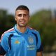 El centrocampista de la selección española, Rodri atiende a los periodistas durante el día abierto a los medios en la concentración de la selección con motivo de su partipación en el Mundial el pasado 1 de junio en la Ciudad del Fútbol de Las Rozas, Madrid. EFE/ Rodrigo Jiménez