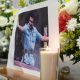 Fotografía que muestra un altar con una imagen del líder indígena, Brooklyn Rivera, durante un homenaje en San José (Costa Rica). EFE/ STR
