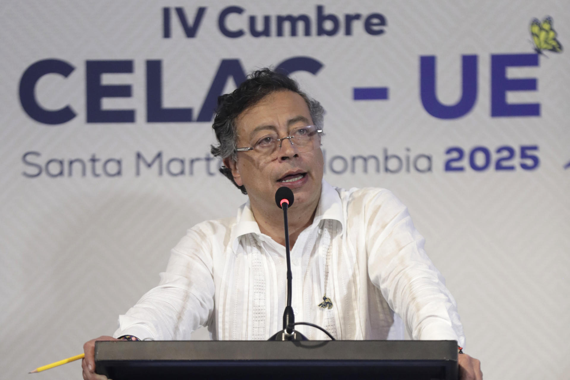 El presidente de Colombia, Gustavo Petro. Imagen de archivo. EFE/ Carlos Ortega